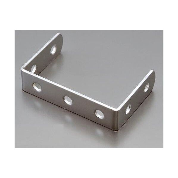 102x52x19mm コ型連結金具(スチール製) EA951EA-268A 1