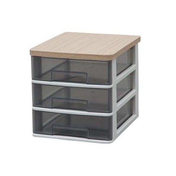 エスコ(esco) 262x331x269mm/ 3段 デスクチェスト EA954JA-91A...