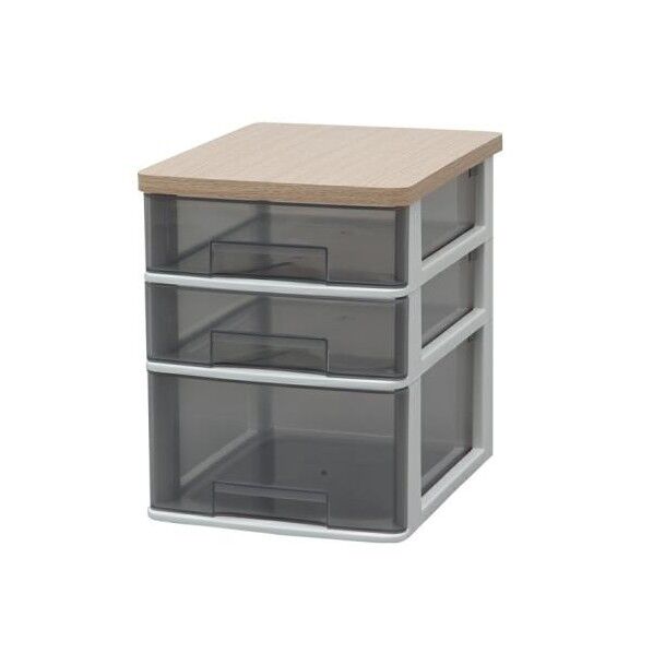 エスコ(esco) 262x331x328mm/ 3段 デスクチェスト EA954JA-92A...