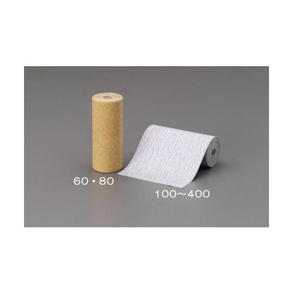 エスコ 研磨紙ロール 64mm×1.7m/#120 EA366MK-120...