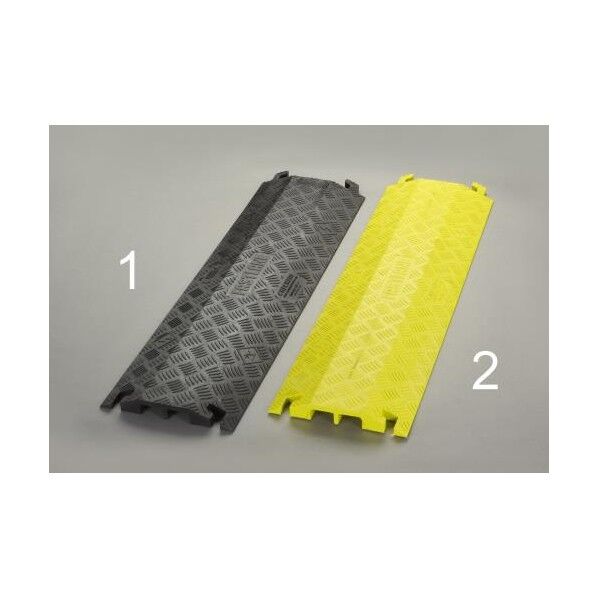 914x273x38.1mm ケーブルプロテクター(2溝/ブラック) EA983PF-1 1