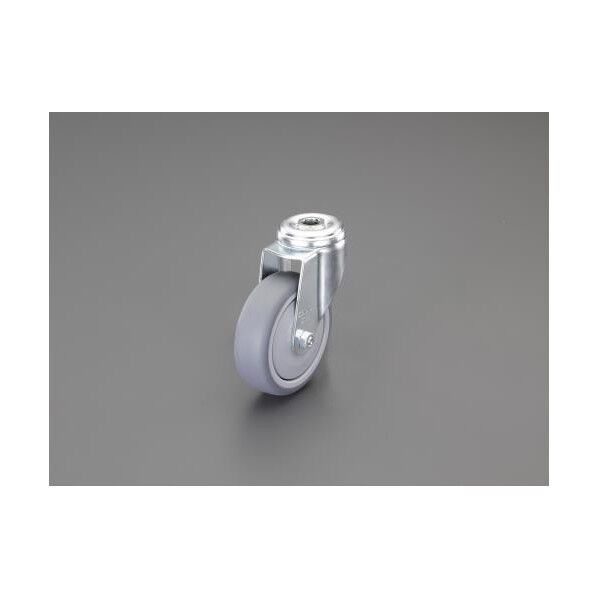 エスコ キャスター(自在金具・穴付) 150mm EA986GF-615 1