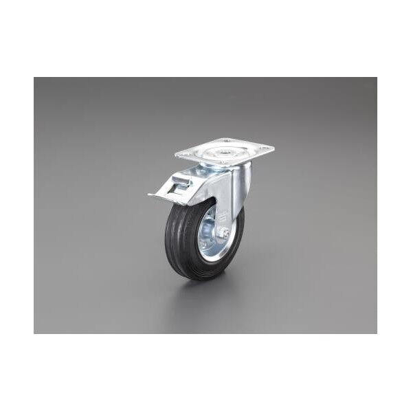 200mm キャスター(自在金具･ブレーキ付/耐熱)