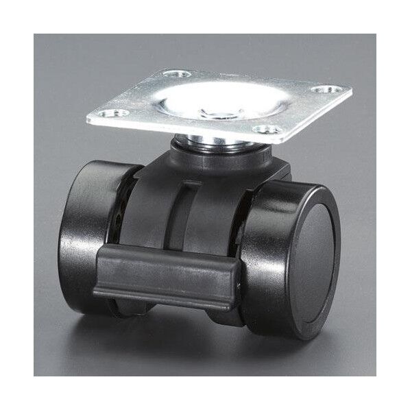 66mm キャスター(ツインホイール・ブレーキ付) EA986TJ-6