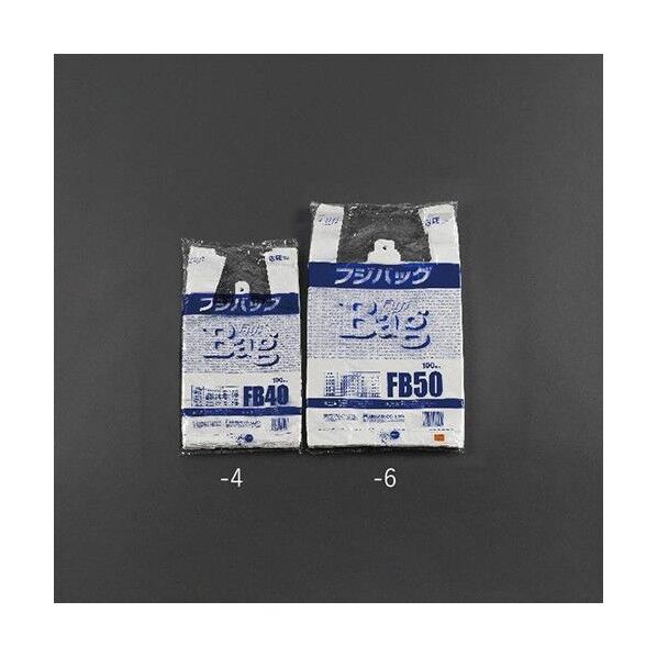 345x600mm 手提げ袋(ポリエチレン製/100枚) EA995AF-6 1