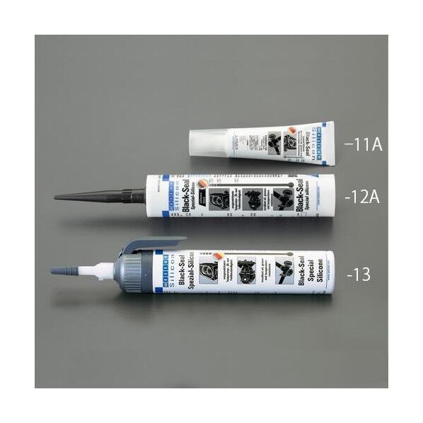 85ml シリコーンシーラント自動車用黒 運搬車 EA930AH-11A 1個