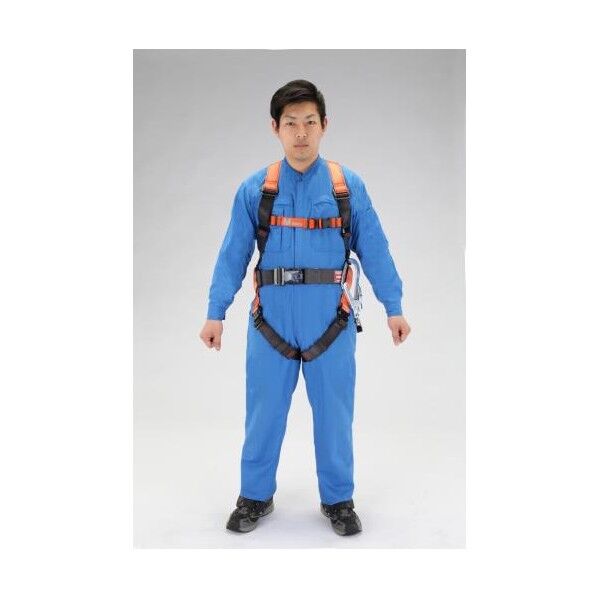 安全帯 フルハーネス/ランヤード付 安全帯 EA998FD-13 1個