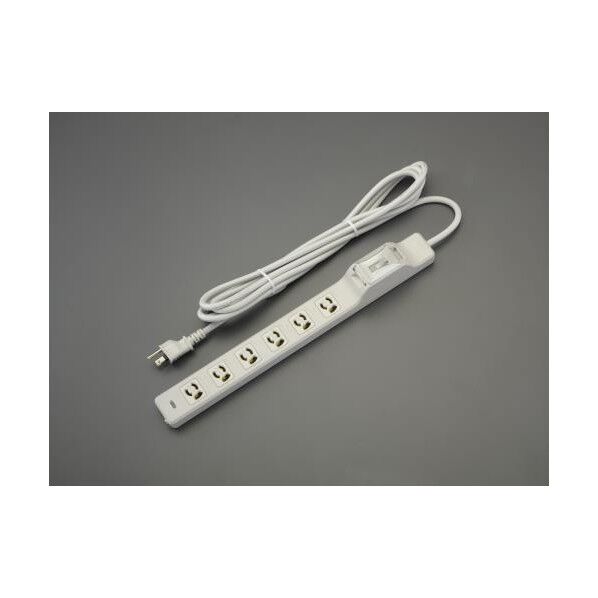 AC125V/20Ax 5m タップ20A安全ブレーカー付 安全帯 EA815GK-115 1個