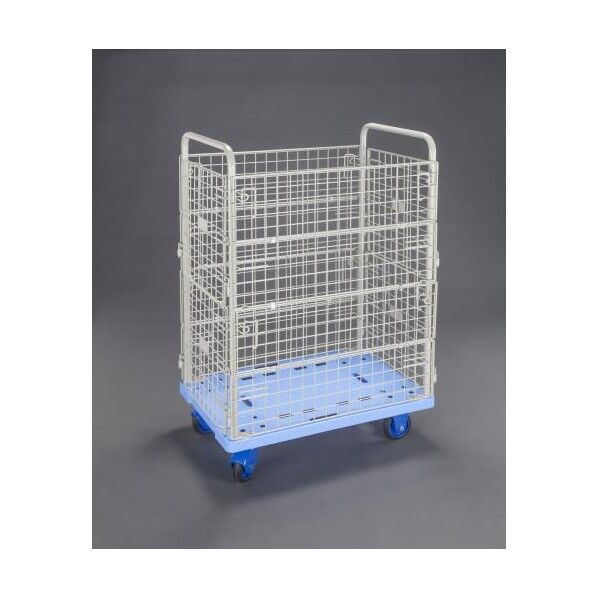 895x 595mm/ 運搬車 メッシュかご付 運搬車 EA520BY-44 1個