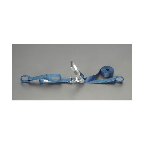 50mmx6.0m/1010Kg ベルト荷締機ラチェット式 ベルト荷締機 EA982SA-5A 1個