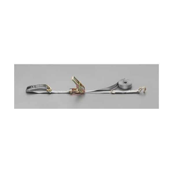 454kg/25mmx4.5m ベルト荷締機ラチェット式グレ- ベルト荷締機 EA982BA-17B 1個