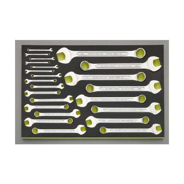 23本組 片目片口スパナセットインチ