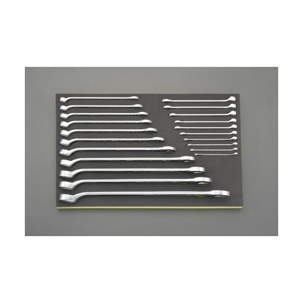 21本組 ロング片目片口スパナセット