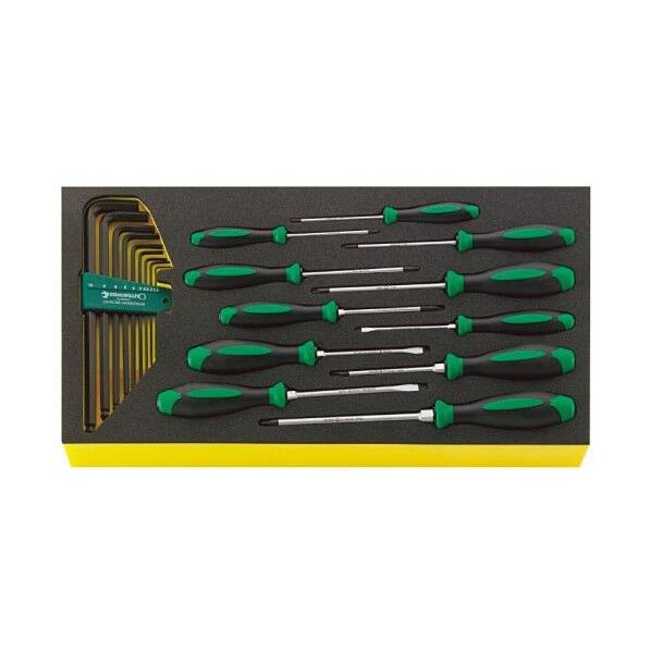 20本組 ドライバー六角棒レンチセット 六角レンチ EA612VB-3