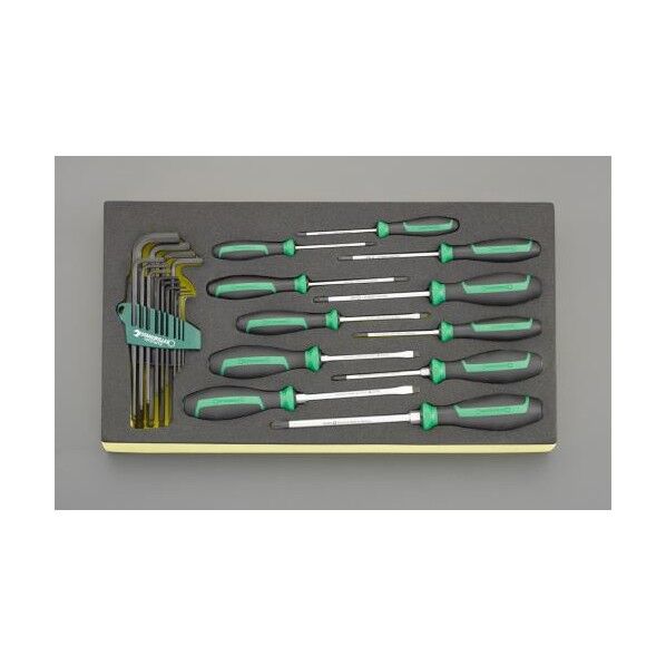 24本組 ドライバー六角棒レンチセット 六角レンチ EA612VB-4