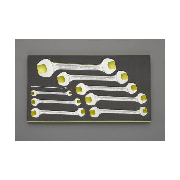 9本組 両口スパナセットインチ 片目片口スパナ EA612VA-2