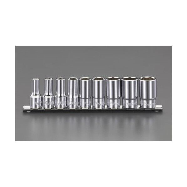 3/8インチsq セミディープソケットセットインチ