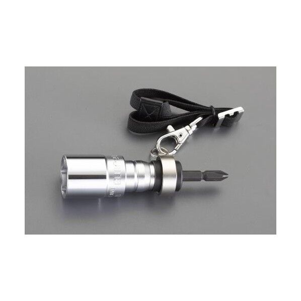 17x21mm電ドルソケットビット式/落下防止付 ソケットアダプター EA612AT-103 1個