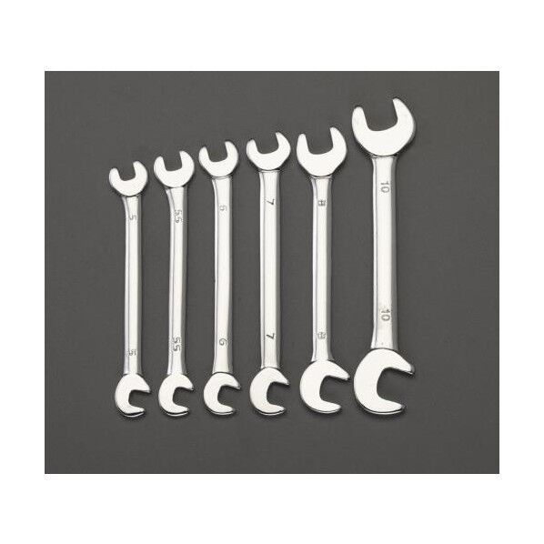 6本組/ 5-10mm ミニスパナセット