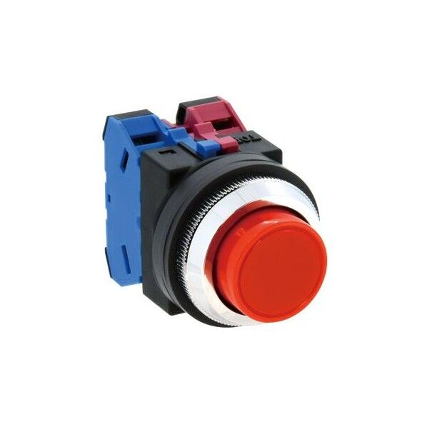 1a/30mm 押しボタンスイッチ突型/赤