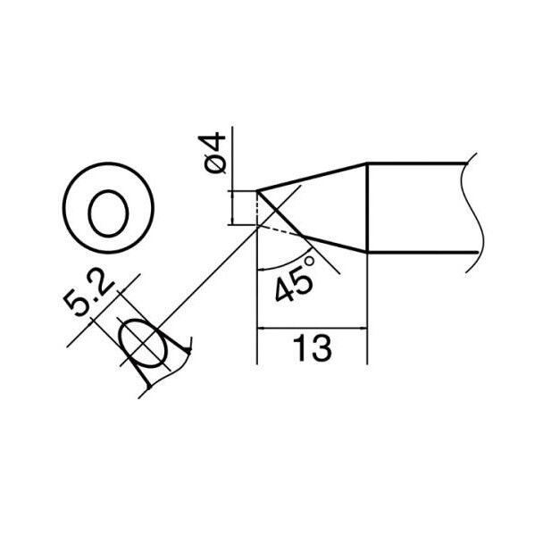 こて先 EA304AM-9 1個