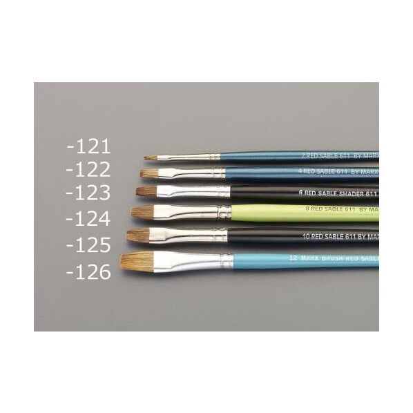 2号 平 筆(クロテン毛)