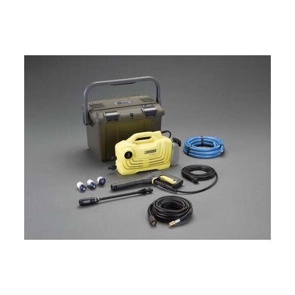 高圧洗浄機(延長ホース・ケース付) EA115KM-110B 1個