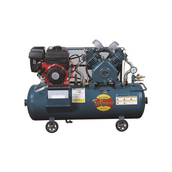 2.2kw エアーコンプレッサー(エンジン付･タンク 99L)