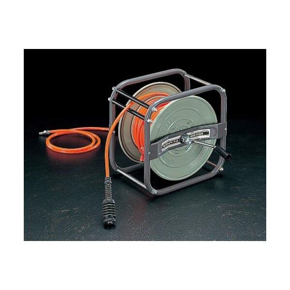 10mmx48m エアーホースリール(ウレタン製)