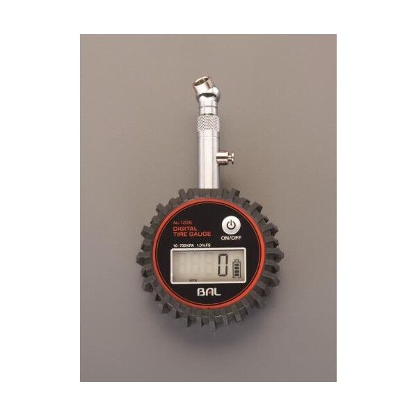 10-700kPa デジタルタイヤゲージ EA123CG-18 1個