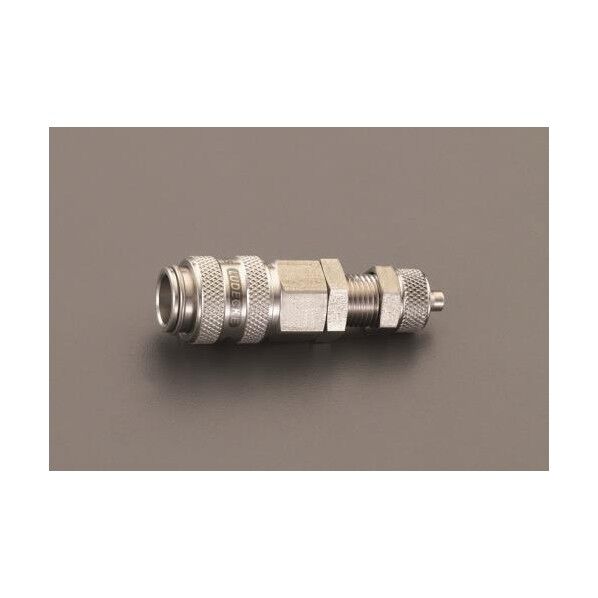 6x8mm ウレタンホースカップリング(隔壁/ステンレス/ワンプッシュ