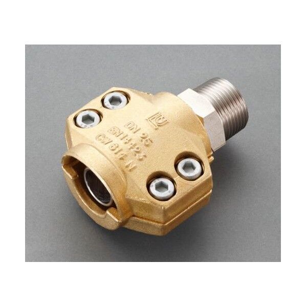 25mm用雄ねじ セーフティーホースクランプ(スチーム･温水用) 982g EA141BL-108