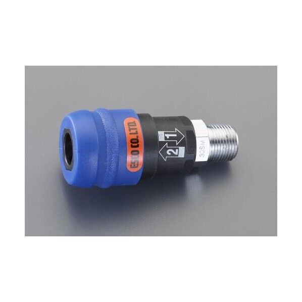 雄ねじソケット(残圧抜き機構) R 1/4in