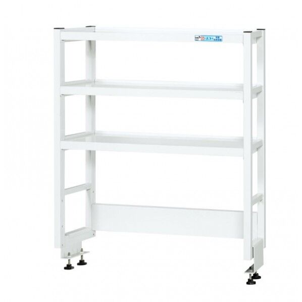 作業台用簡易架台(奥行タイプ/H810/棚板3段仕様)