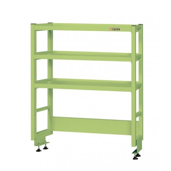 作業台用簡易架台(奥行タイプ/H810/棚板3段仕様)