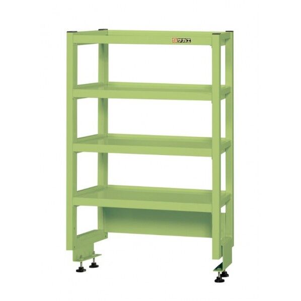 作業台用簡易架台(奥行タイプ/H810/棚板4段仕様)