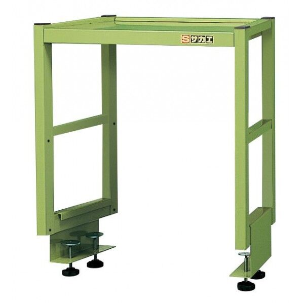 作業台用簡易架台(奥行タイプ/H450/棚板1段仕様)