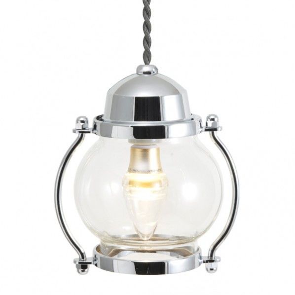 ペンダントライト PW1700 CR CL LE 銀色 幅120×高さ169×奥行120mm 750389(264-75389) 1個