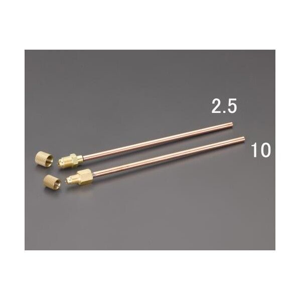 F5/16in200mm 銅管付アクセスバルブ(2本)