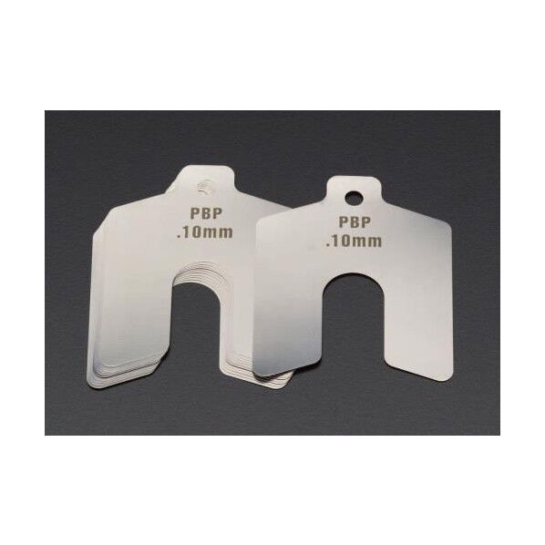 0.05mm/125x125mm スロッテッドシム(ステンレス/10枚)