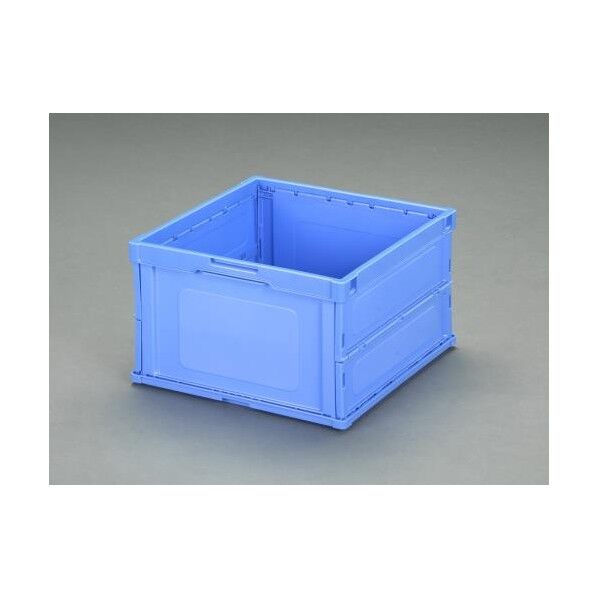 366x366x221mm/26.8L 折畳コンテナ(青)