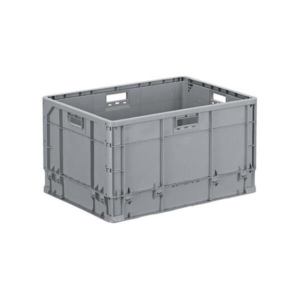 670x503x380mm/109L コンテナ(ライトグレー) EA506AF-141 1個