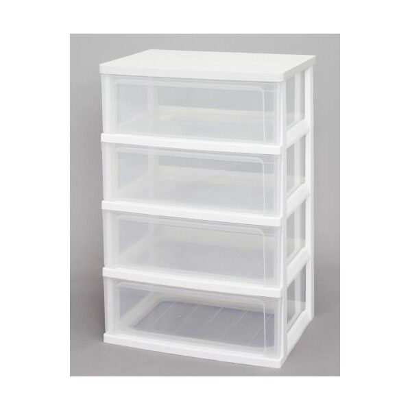 556x410x 820mm 引出し式収納ケース(4段) EA506L-82 1個