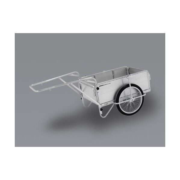 900x600mm リヤカー・折畳式(側板付/アルミ製)