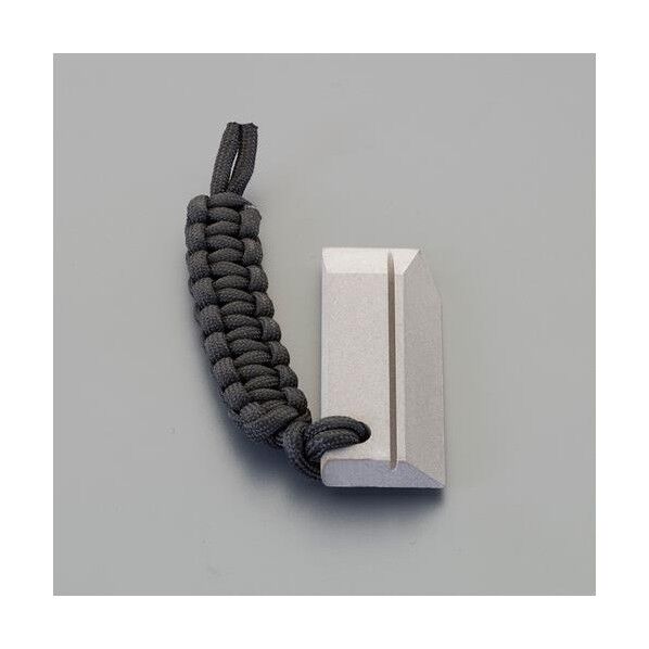 76x32x9.5mm油砥石(櫛型/極細目/ランヤード付) EA522AK-61 1個