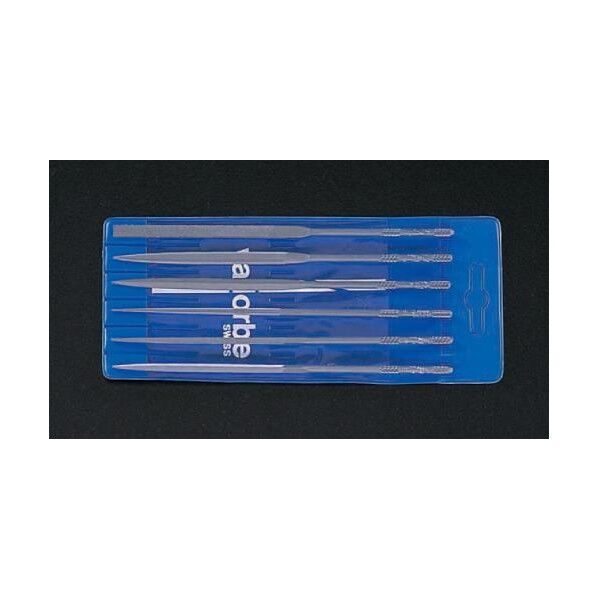 160mm 精密やすり(6種・6本組/粗目)