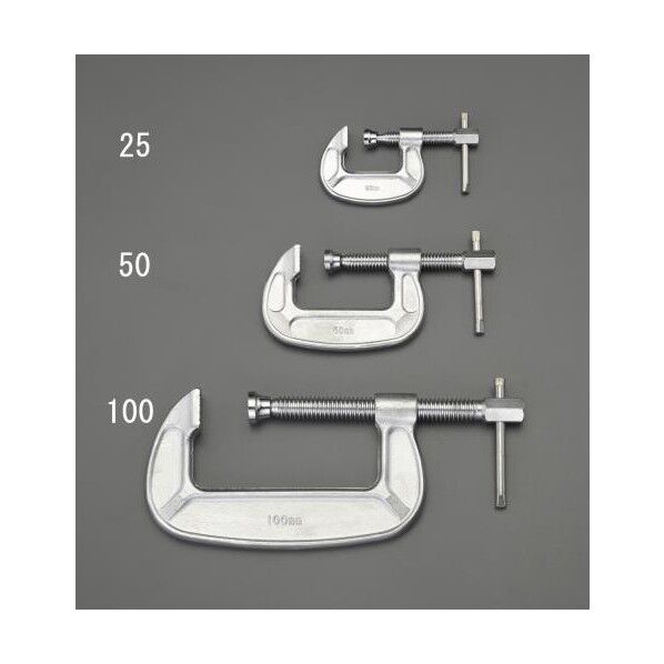 0- 75mm シャコ万力 EA526MC-75 1個