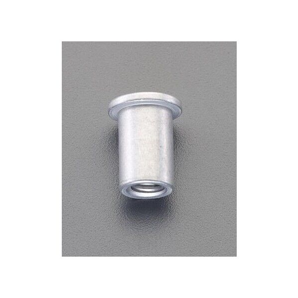 M6/2.5-4.0mm ブラインドナット(アルミ平頭/32個)