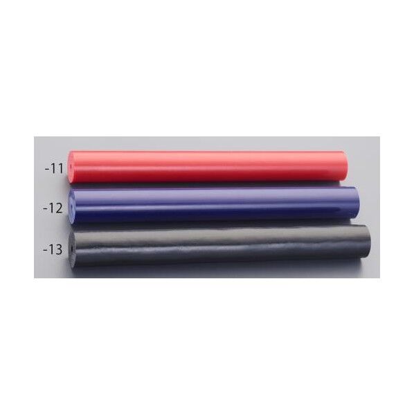 φ23.8x250mm 硬質PVC丸棒(青) EA441EA-12 1本
