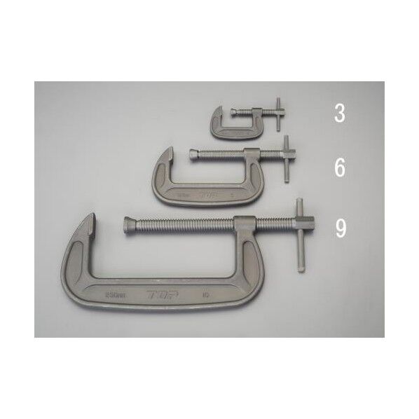 0-252mm/111mm シャコ万力 EA526SJ-9 1個